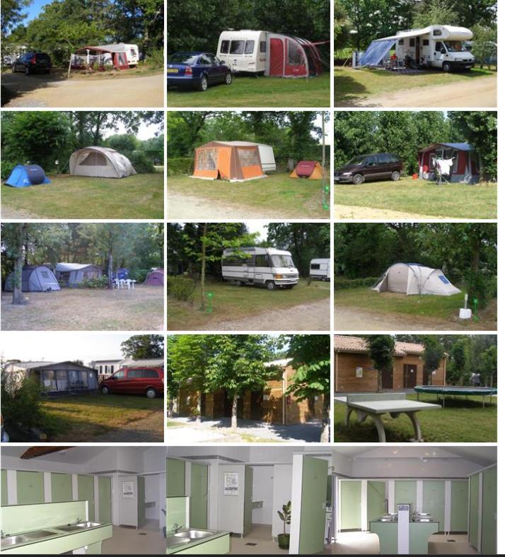 Hotel Camping Le Bois Joli Exterior foto